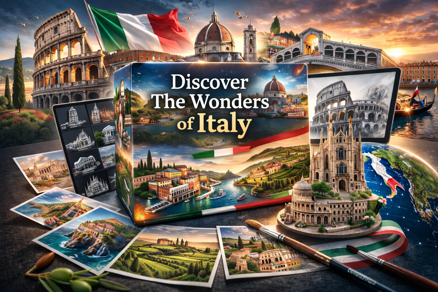 Discover the Wonders of Italy in One Interactive Map