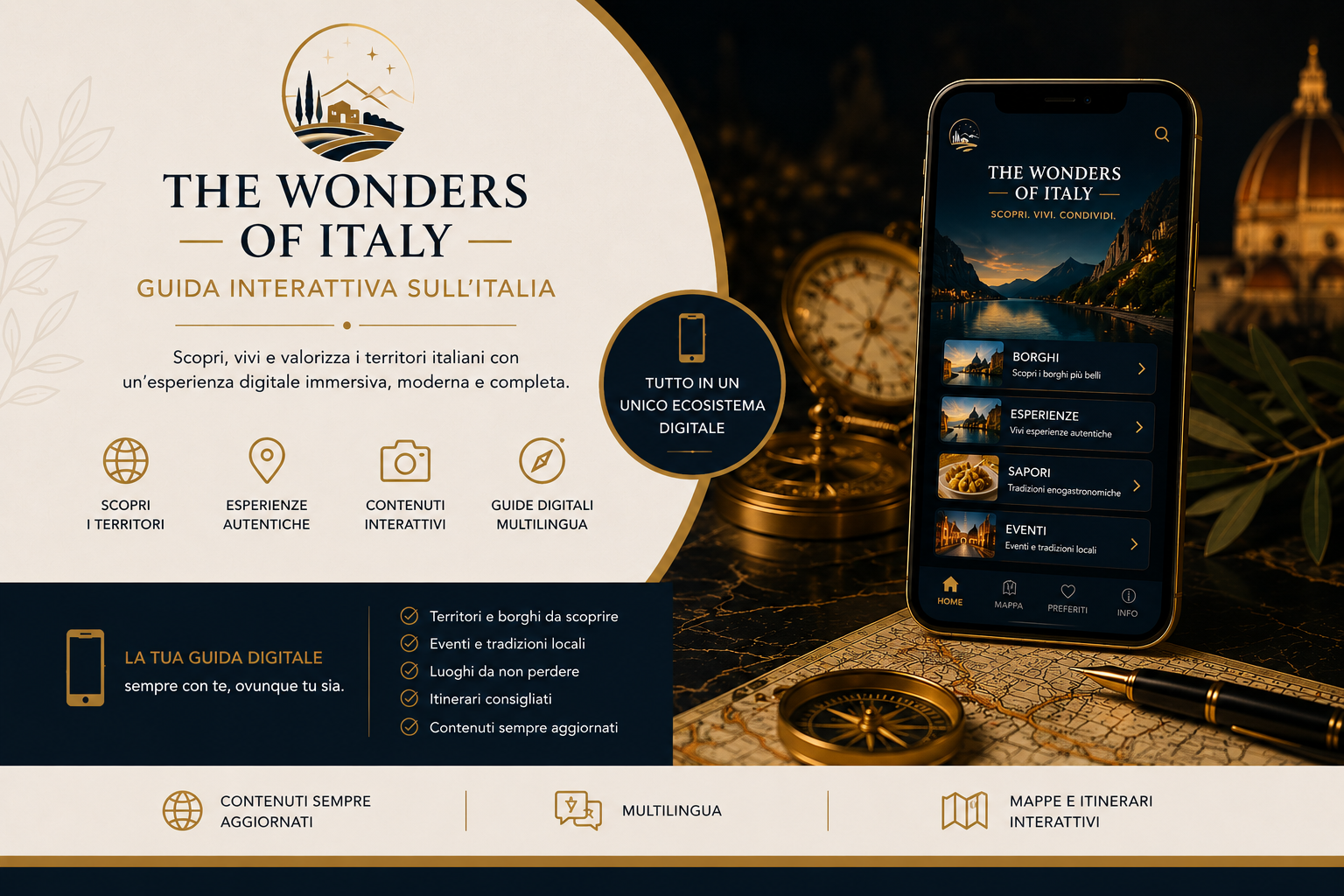Le Meraviglie d’Italia — Esperienza Digitale Interattiva